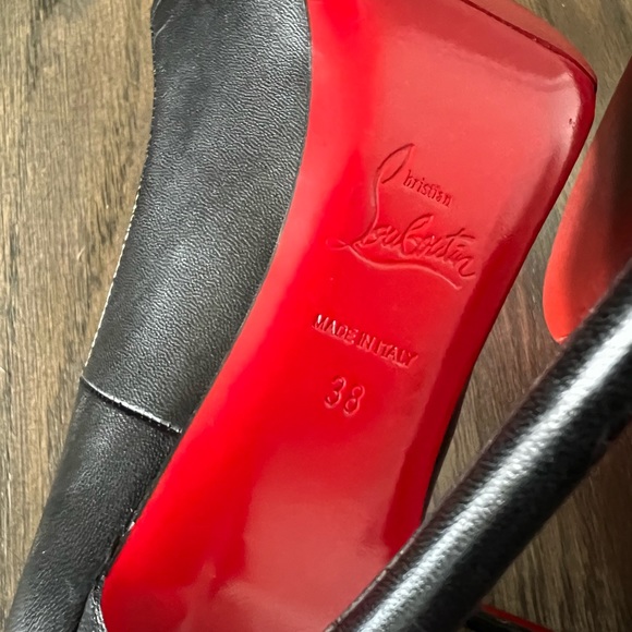 So Kate Black Leather Louboutin - Picture 6 of 10